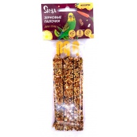 Зерновые палочки для птиц "Snax" ассорти (овощи, тропич.фрукты, орех) 3 шт (75г)